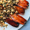 Roasted Carrots with Orange & Hazlenut Gremolata
