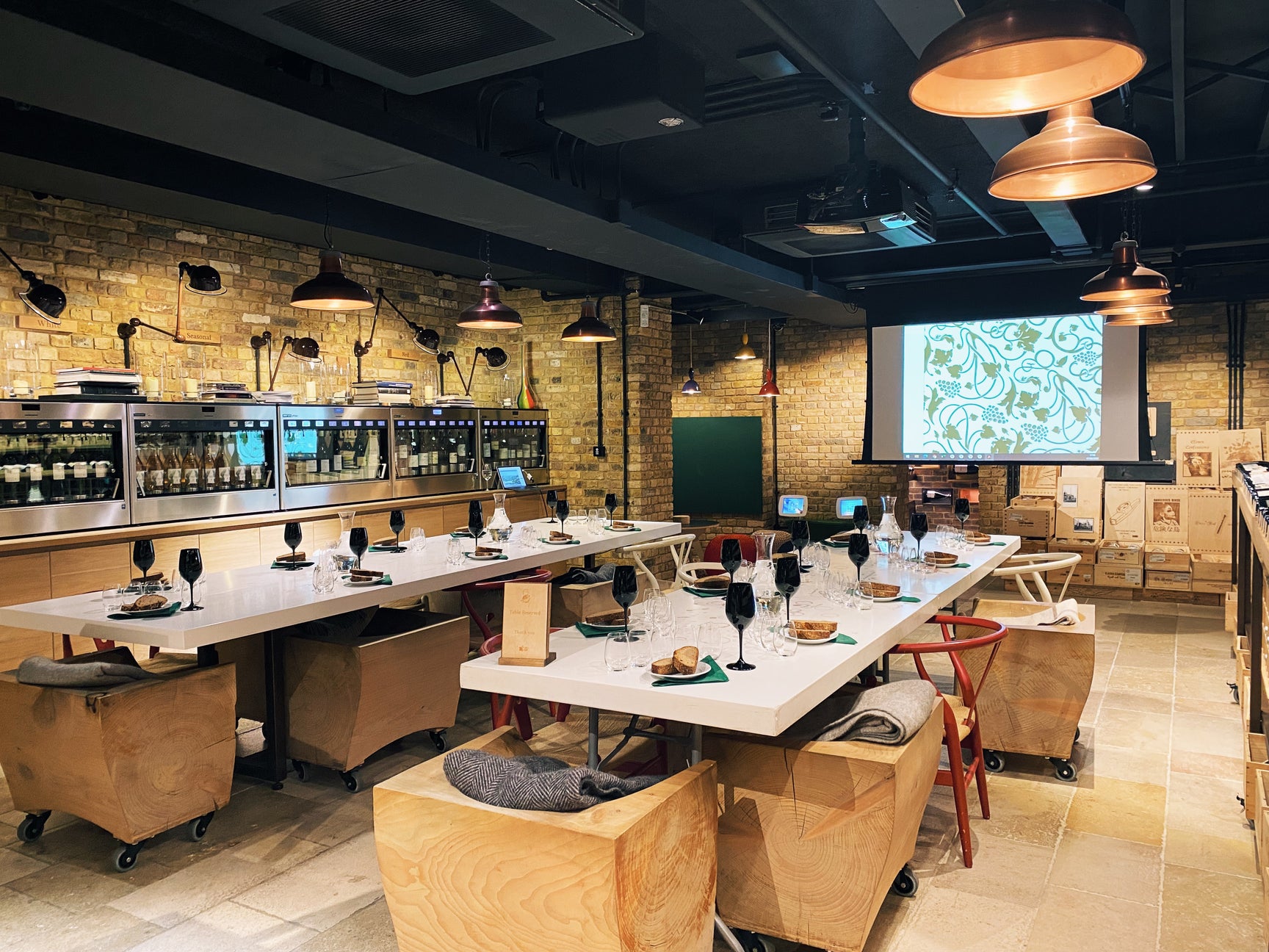 olive oil tasting at Hedonism