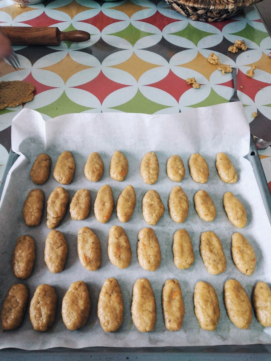 Baking with olive oil: Greek Christmas cookies with honey and orange