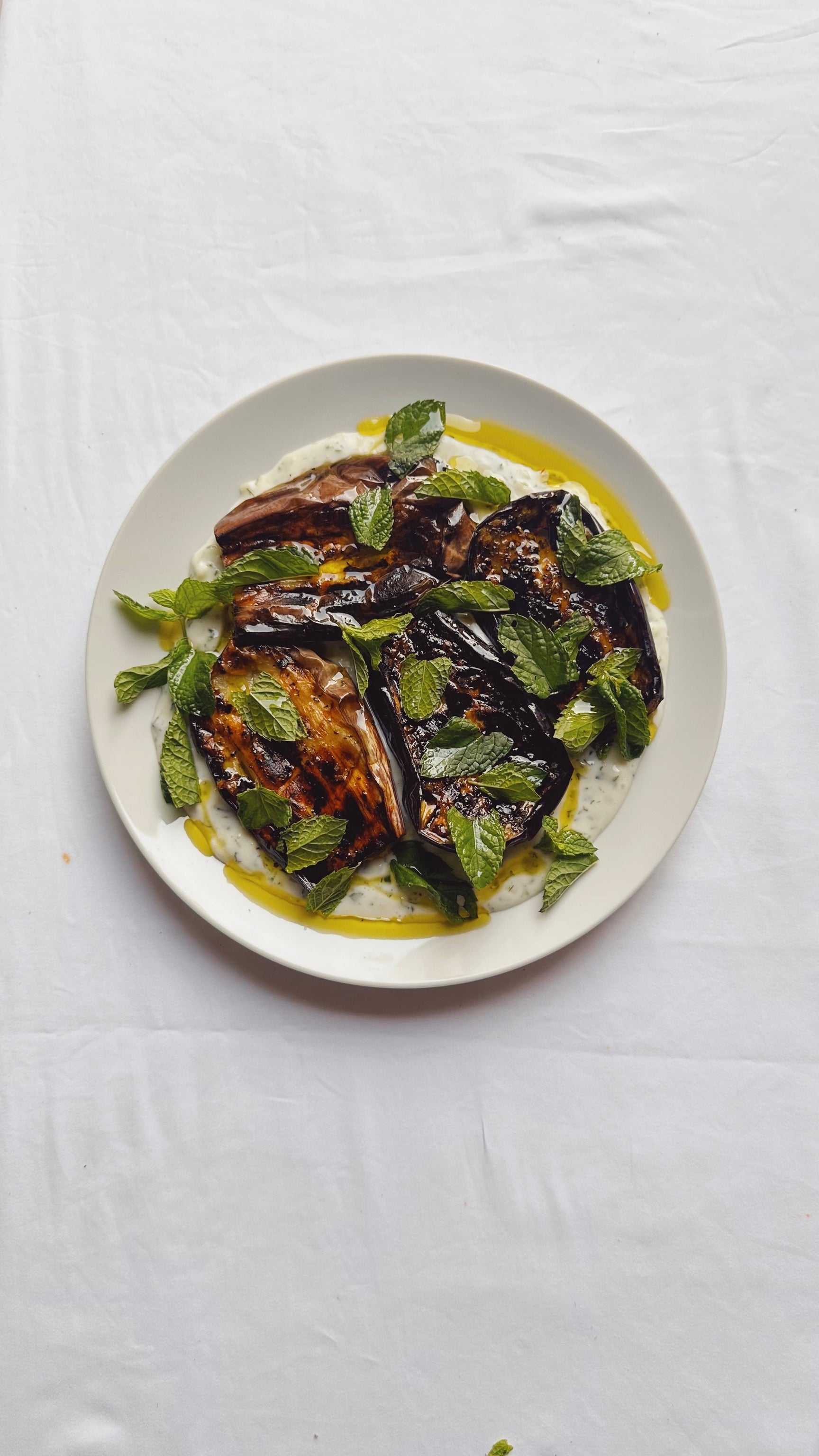 BBQ aubergine