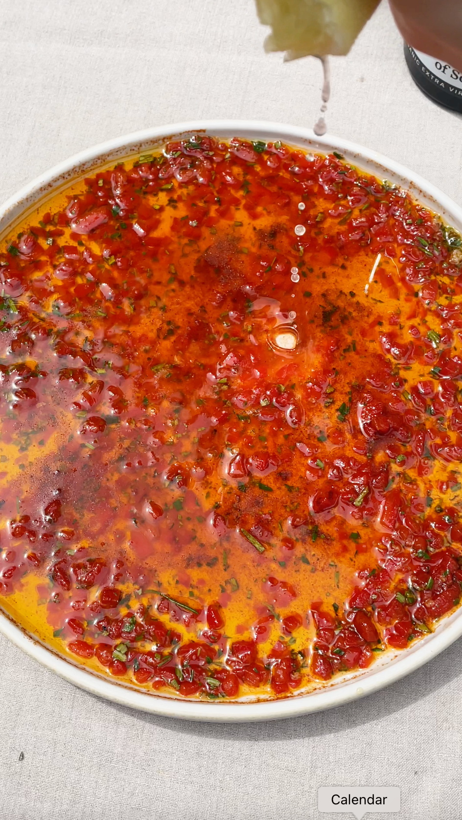 Loaded Spanish Dip Recipe with Olive Oil