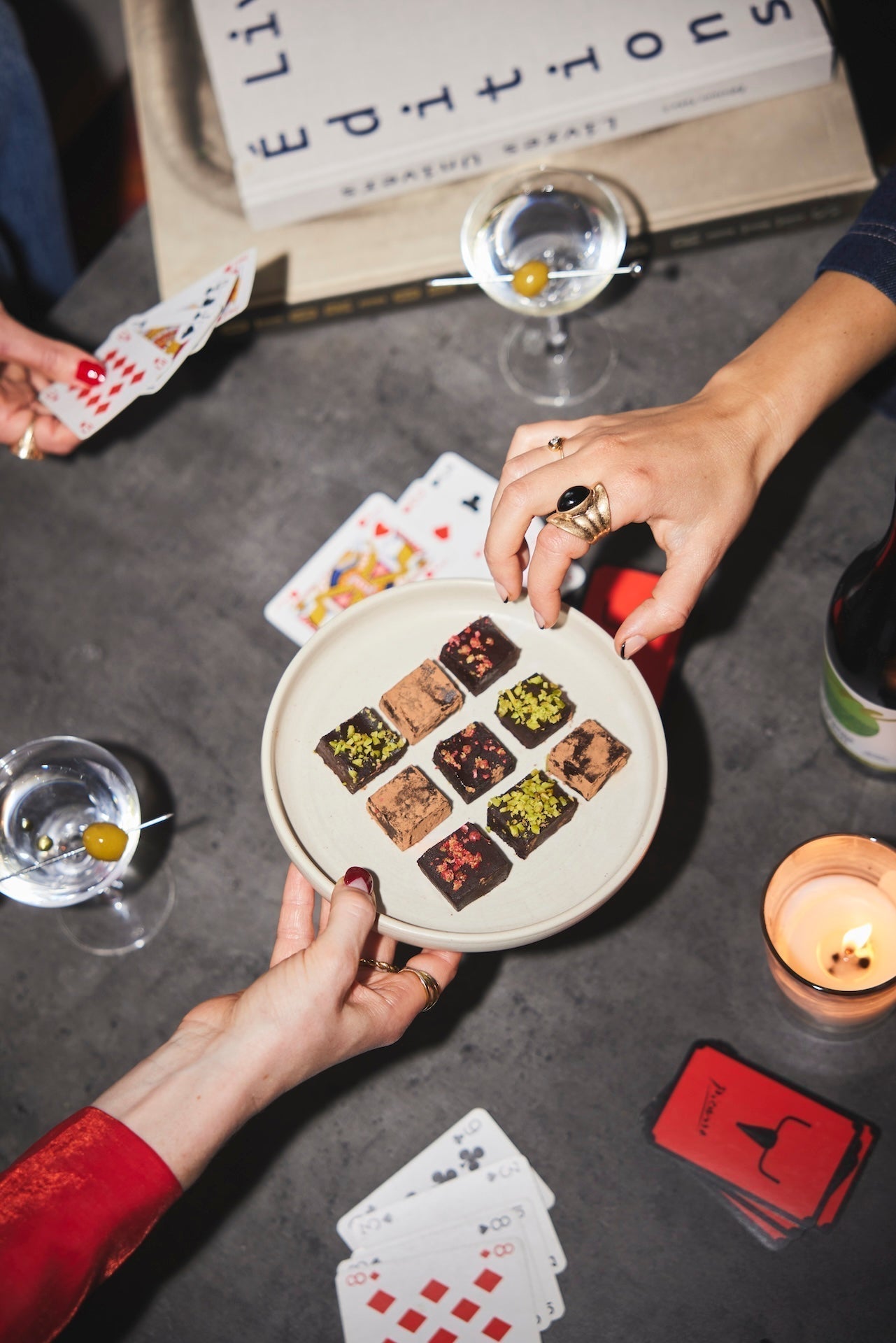 Olive Oil Chocolate Truffles