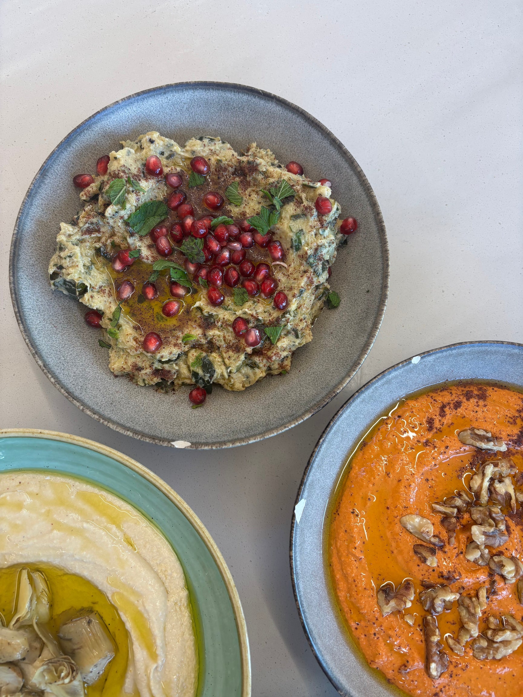 Courgette babaganoush