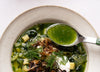 Green minestrone.