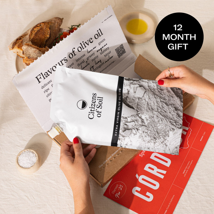 Olive Oil Club Gift (12 months)