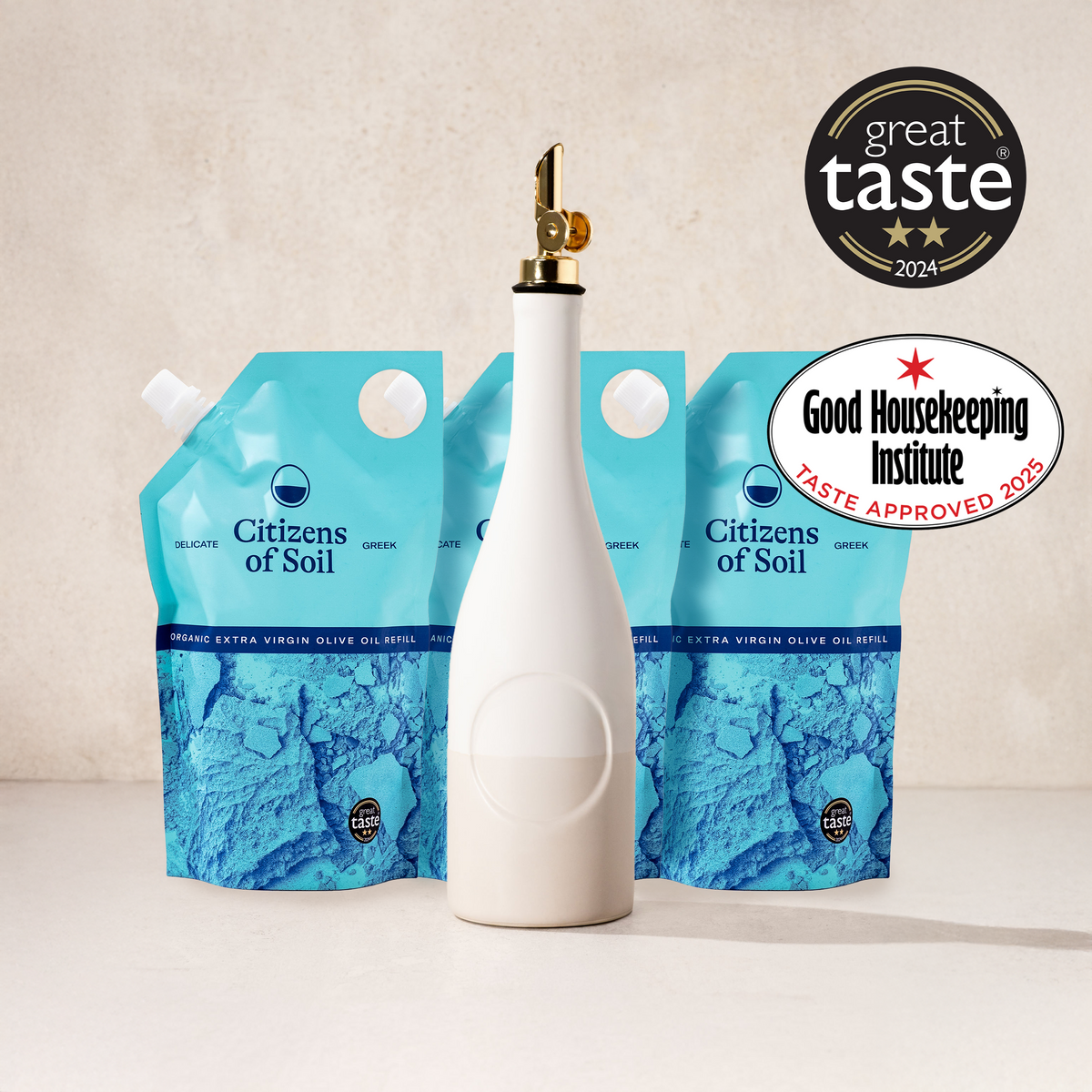 Greek Olive Oil Refills Triple Set