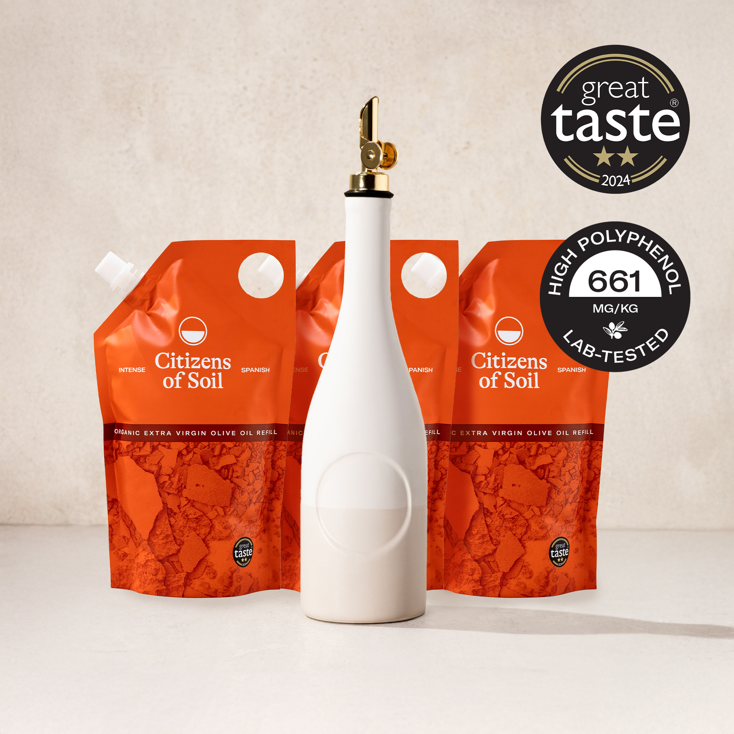 Spanish Olive Oil Refills Triple Set