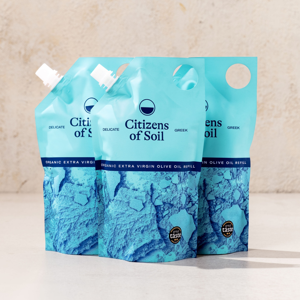 Greece Olive Oil Pouches Triple Set - Citizens of Soil