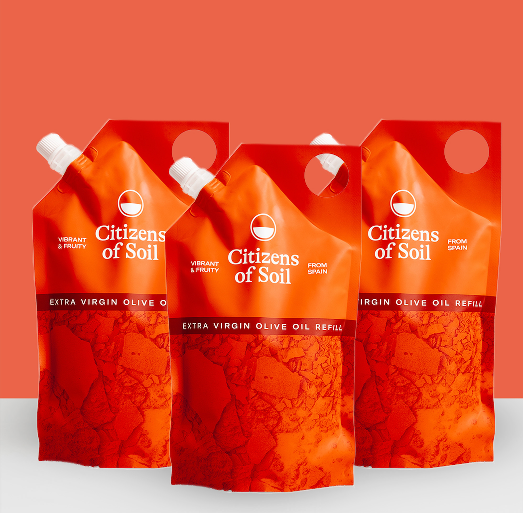 Spanish Extra Virgin Olive Oil Pouch Triple Set - Citizens of Soil