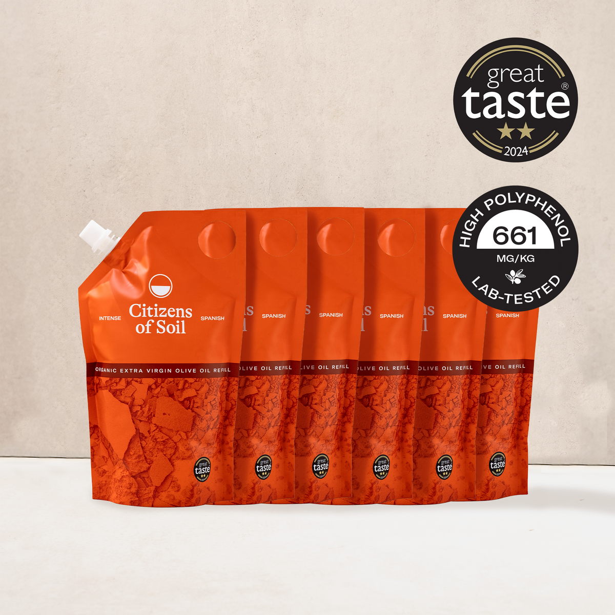 Spanish Olive Oil Refills Triple Set