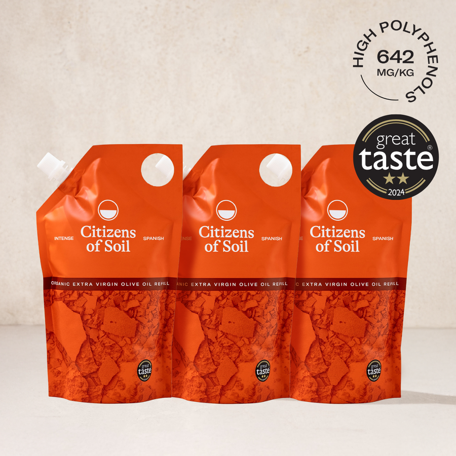 Spanish Olive Oil Refills Triple Set