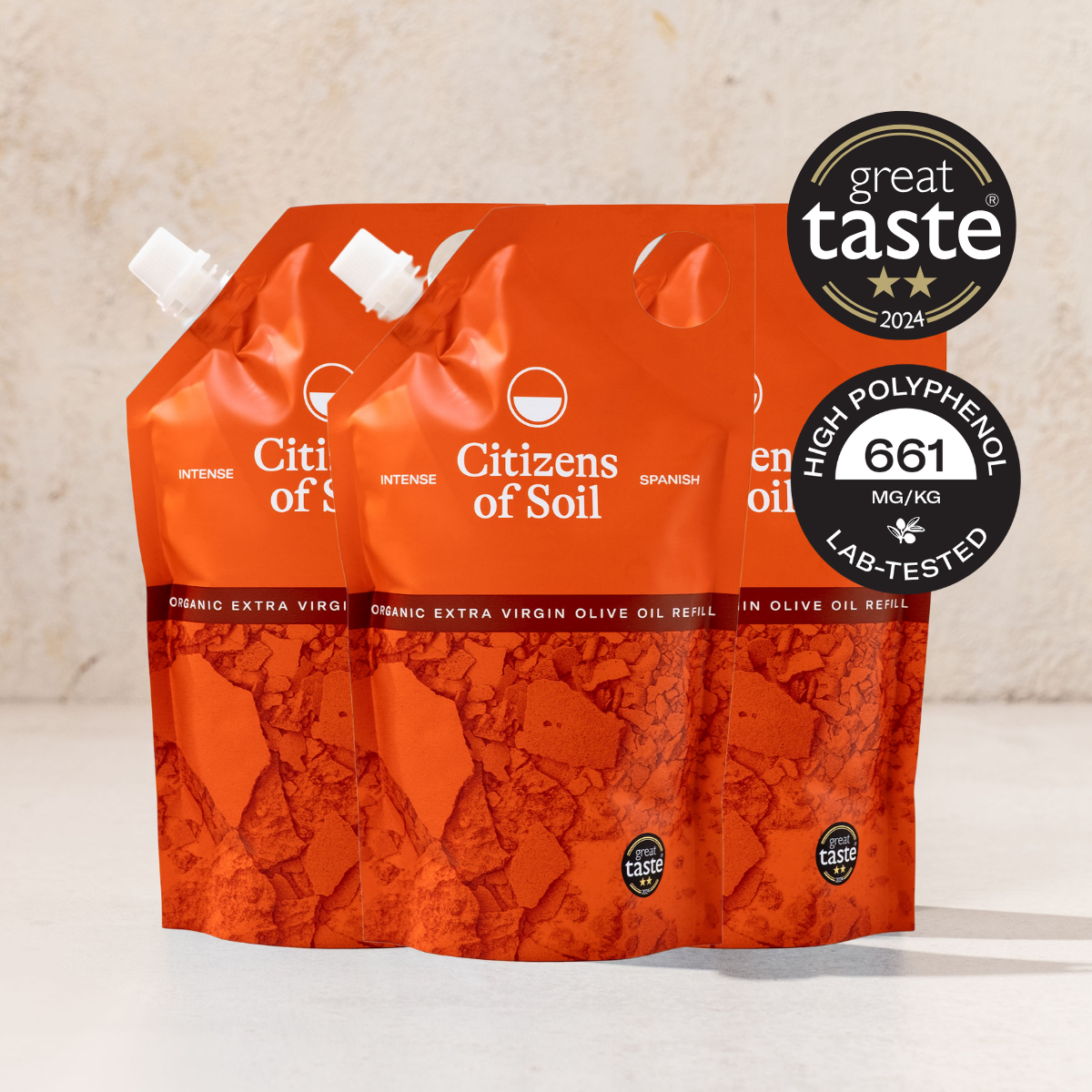 Spanish Olive Oil Refills Triple Set