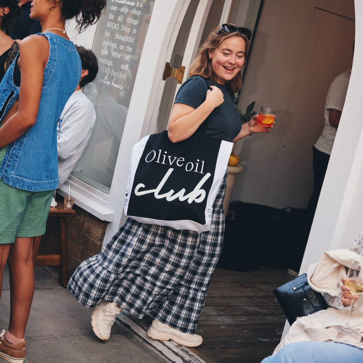 Olive Oil Club Organic Cotton Tote Bag - Citizens of Soil