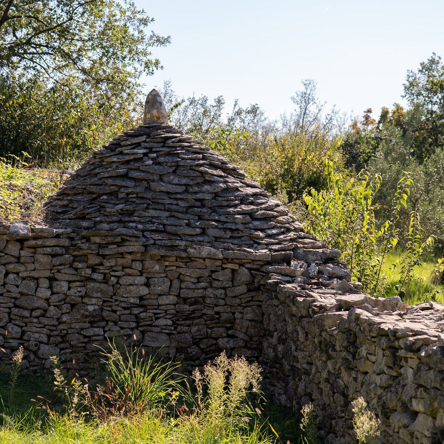 ancient stone kažun in Istria